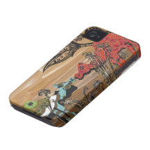 Camel Garden iPhone Case iPhone 4 Case-Mate Case
