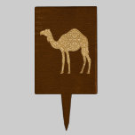 Camel Silhouette Cake Topper cake picks