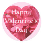 Camellia Heart Valentine Sticker