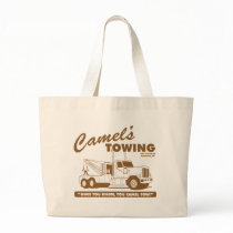 camel's towing company tote bags