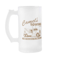 camel's towing company mug