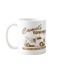 camel's towing company coffee mug