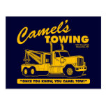 camel's towing company post card