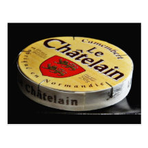Camembert Cheese Box Post Card