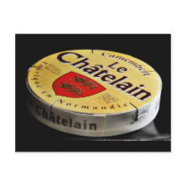 Camembert Cheese Box Post Card