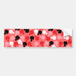 Cameo Confetti Bumper Stickers