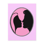Cameo Kiss Silhouette