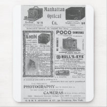 Camera ads mouse pads