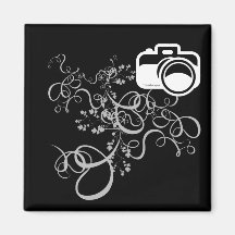 Camera Art Fridge Magnet