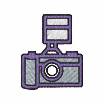 Camera Embroidered Shirt by bwmedia