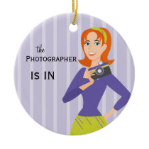 Camera Girl In/Out  Sign