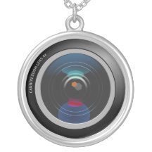 camera lens fashion necklace