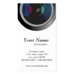 Camera Lens Photography Business Cards
