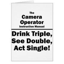 camera operator card