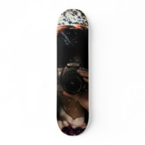 camera skateboard deck
