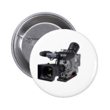 caméra vidéo professionnelle pin's avec agrafe