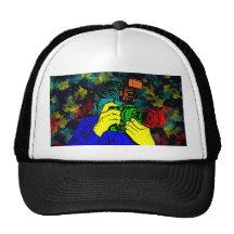 Cameraman 3D ChromaDepth Casquette