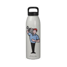 Cameraman Film Crew Carry Camera Reusable Water Bottles