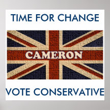 Cameron ~ Customisable U.K General Election Print