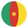 Cameroon Fisheye Flag Sticker