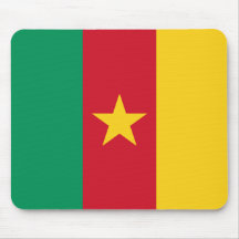 Cameroon Flag Mousepad