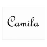 Camila Post Cards