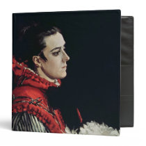 Camille Monet  in a Red Cape, 1866 binders