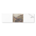 Camille Pissarro 1897 Montmarte Mardi Gras Sunset Bumper Stickers
