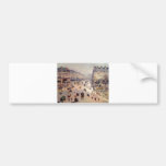 Camille_Pissarro - Avenue Opera 1898 oil canvas Bumper Sticker