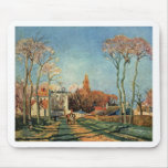 Camille Pissarro  Entrance to Voisins Village 1872 Mousepads