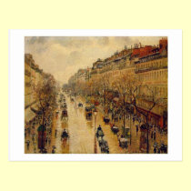 Camille Pissarro Fine Art Impressionist cards, Gif postcards