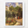 Camille Pissarro - Garden 1877 bench shade tree Mousepad
