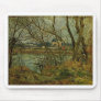 Camille Pissarro - Grey Day Banks Oise 1878 Oil Mousepad