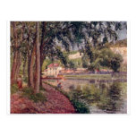 Camille Pissarro - lac 1902 tree de chemin de remo Cartes Postales