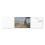 Camille Pissarro - Road to Versailles 1870 oil Bumper Stickers
