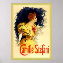 Camille Stéfani ~ Vintage French Advertising Poster