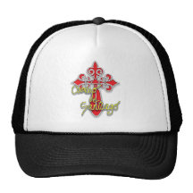 Camino de Santiago Cross Trucker Hats