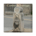 Camino de Santiago Fridge Magnet
