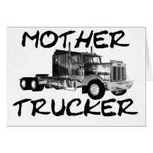 CAMIONNEUR DE MÈRE - NOIR ET BLANC CARTES