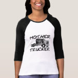 CAMIONNEUR DE MÈRE - NOIR ET BLANC T-SHIRT