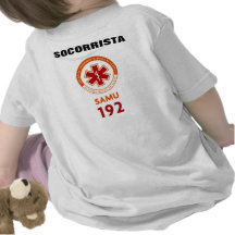 Camiseta infantil Socorrista SAMU 192