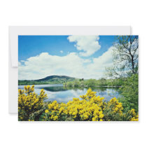 Camlough Lough, County Down, Ireland  flowers Custom Invitations