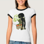 Camo Afro Girl t-shirts