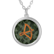 Camo Archery Pendant