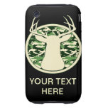 CAMO BUCK LOGO IPHONE 3 TOUGH COVERS