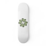 Camo Clover Skate Deck