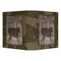 Camo  Deer Binder