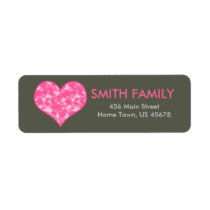 Camo Heart Return Label