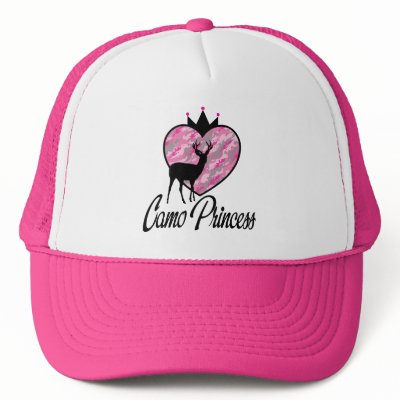 Camo Princess Hat by FishNHuntObsessions
