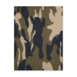 Camo Print Jungle Green/Black for Hunters Postcards